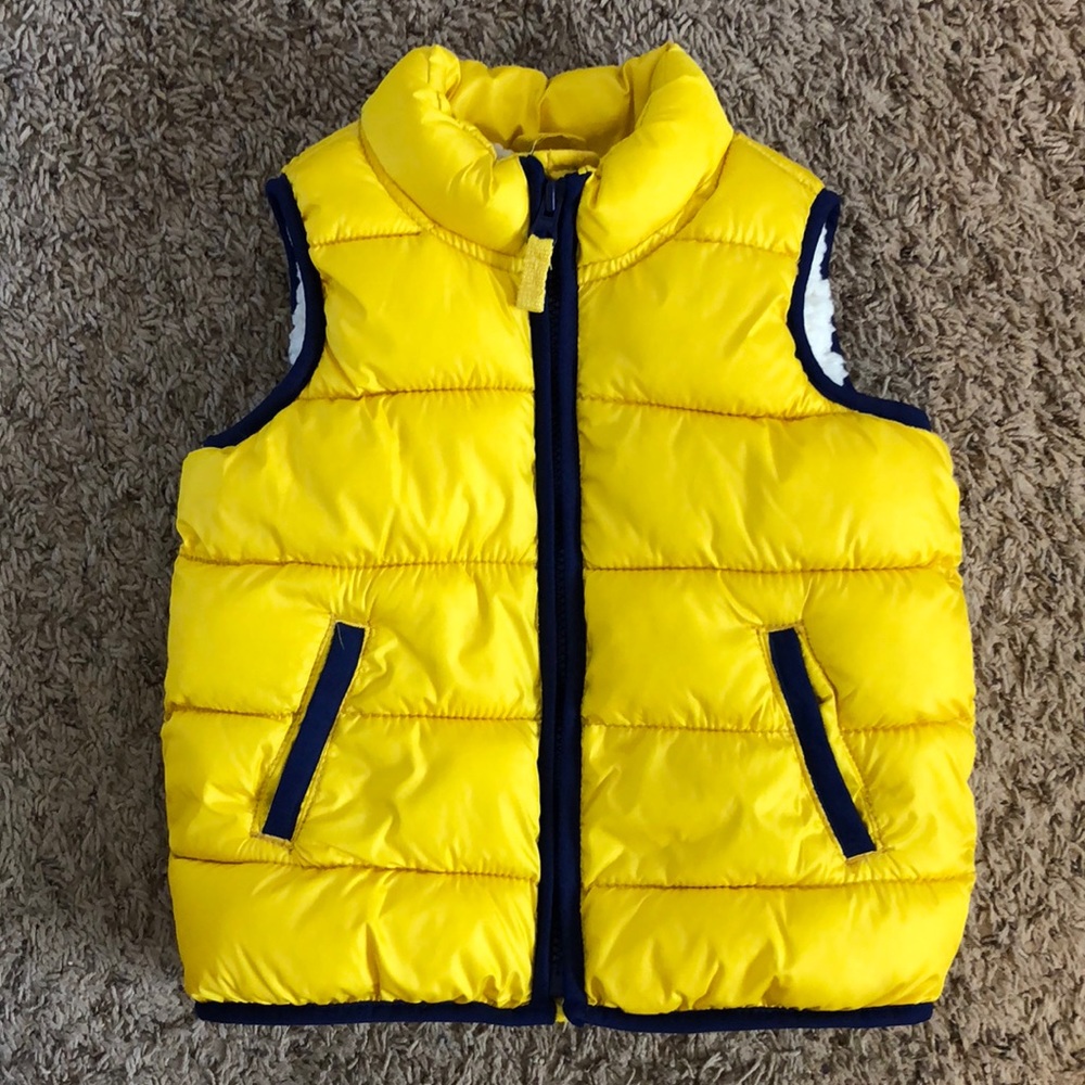 Old Navy Sherpa Puffy Vest